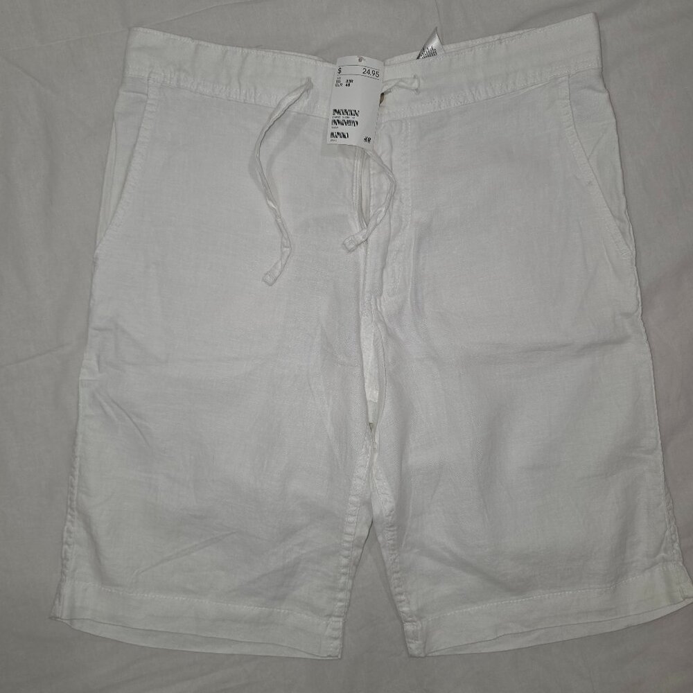 H&M Linen Shorts Men's Size 33